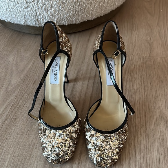 Lightly worn Golf Jimmy Choo heels - Picture 4 of 4